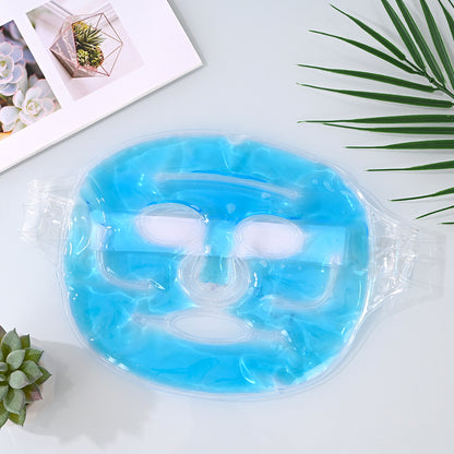 Reusable Cooling Face Mask with Ice Beads